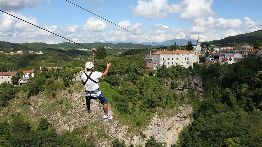 Zipline Pazinska Jama - Pazin