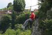 Gut gesichert - Zipline Pazin