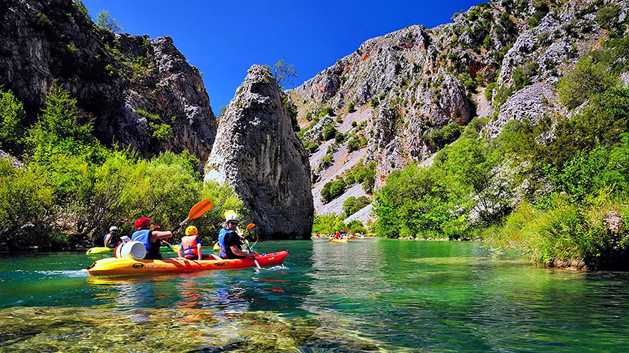 Kanu Kroatien - Kajaktour Zrmanja
