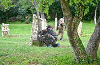 Paintball Spieler Green Garden