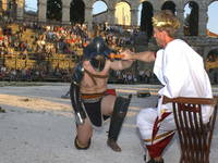 Radroute der römischen Gladiatoren