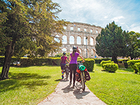 Radroute Medulin-Pula - Route der römischen Gladiatoren