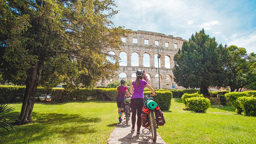Radtour Pula - Medulin - Route der römischen Gladiatoren