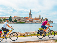 Radfahren Porec