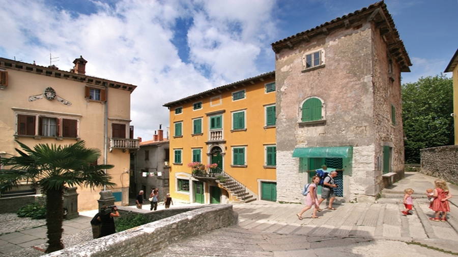 Radroute Bella Vista - Rabac-Labin, Istrien, Kroatien