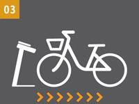 Park & Ride Umag - Fahrradentnahme