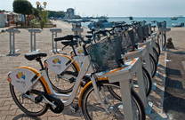 Park and Ride Umag - Fahrräder mit Fahrradkorb