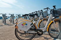 Park and Ride Umag - Nummern der Räder