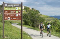 Radfahren Umag-Novigrad - Radtour bei Oprtalj