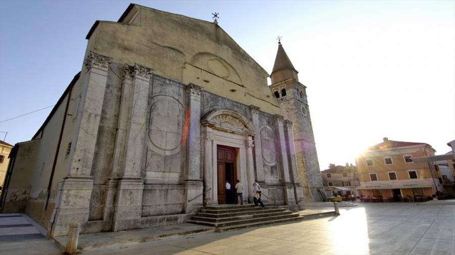 Sehenswürdigkeit auf der Tour - Kirche Sv. Peregrina Umag