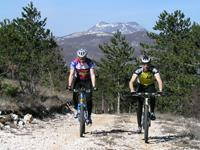 Radtour istrische Gipfel
