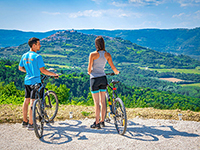Radfahren Motovun