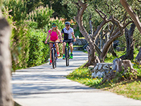 Radtour zentraler Teil der Insel Cres