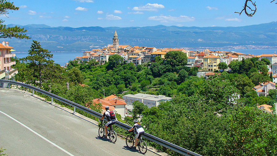 Radfahren - Vrbnik, Insel Krk, Kvarner Bucht, Kroatien