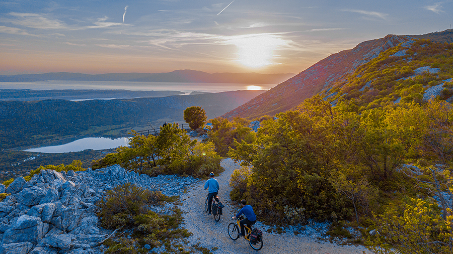 Radtour Novi Vinodolski - Kvarner Bucht, Kroatien