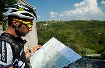 Radfahren Kroatien - Radwanderkarte