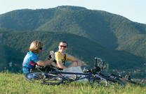 Radtour Pause NP Zumberak