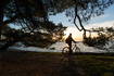 Radfahren Kroatien - Sonnenuntergang Rovinj