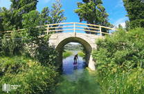 Zdrioc Brücke, Crnisevo See, Bacina Seen
