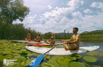 SUP-Yoga, Baciner Seen