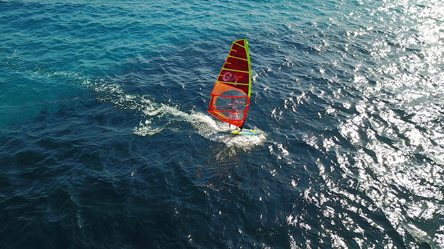 Insel Hvar - Windsurfen - Center Bota Vrboska