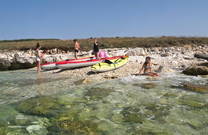 Windsurfstation Premantura, Kap Kamenjak - Kajaktour