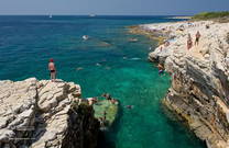 Windsurfstation Premantura, Kap Kamenjak - Bucht Kolumbarica