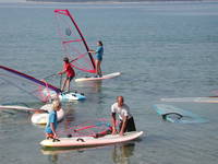 Windsurfstation - Schnupperkurs Windsurfen