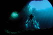 Taucher, Höhle Insel Lastovo