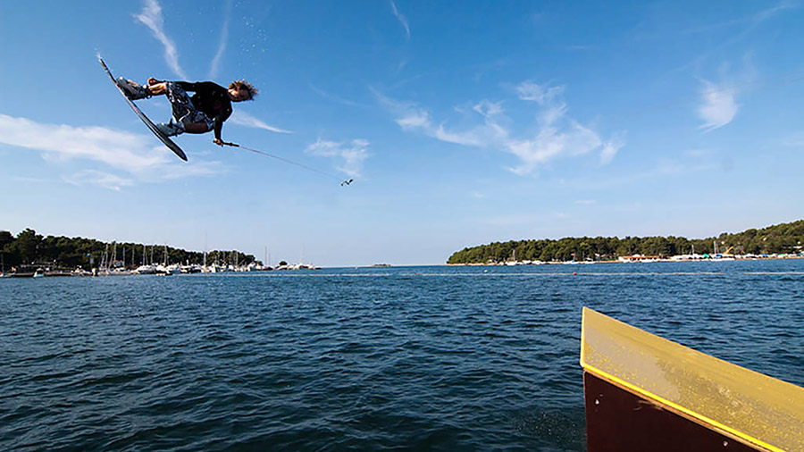 Wakeboarding in Kroatien, Skilift Porec