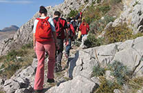 Omis Wandern Festung Fortica