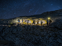 Life on Mars Trail, Nachtwanderung