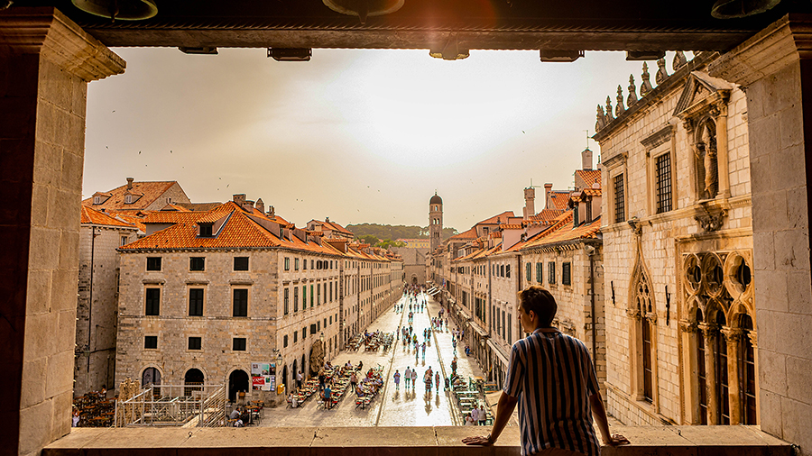 Sightseeing Dubrovnik, Altstadt Stradun