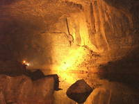 Unterirdischer Fluss - Paziner Grotte