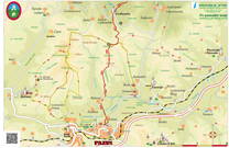 Wanderkarte - Wanderweg Pazin-Beram