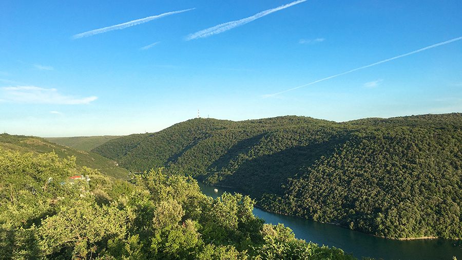 Wandern, Limski Kanal