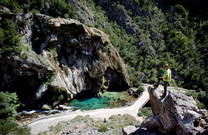 Wanderung Knin, Krka Quelle