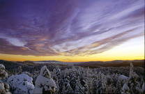 Winterlandschaft Bijele i Samarske stijene