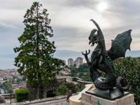 Wandern Kvarner - Aussicht von Trsat