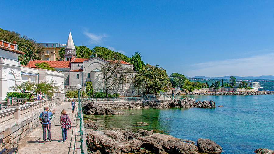 Lungomare, Opatija Riviera