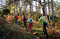 Lehrpfad Epario, Wanderung