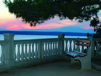 Sonnenuntergang - Uferpromenade Crikvenica