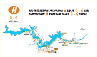 Nationalpark Plitvicer Seen - Wanderroute H
