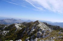 Berge im Naturpark Biokovo