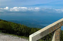 Naturpark Ucka - Treppe Aussichtsturm Vojak