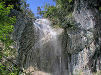 Naturpark Ucka -  Wasserfall Lehrpfad slap