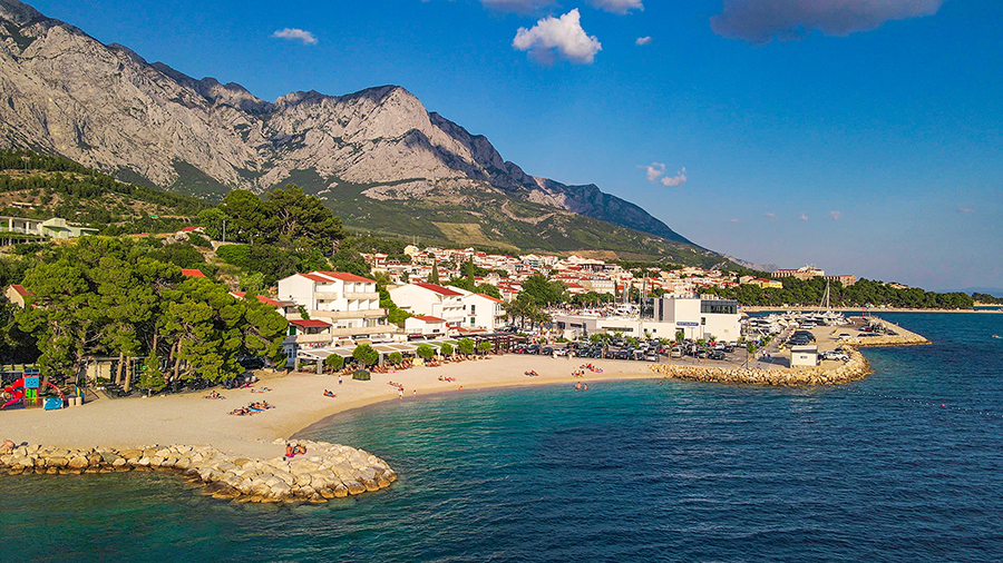 Strand Podluka, Baska Voda