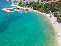 Strand Dražica, barrierefrei