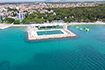Bazen ilirija Biograd, Luftaufnahme