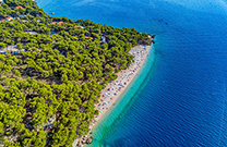 Punta rata Strand, Brela